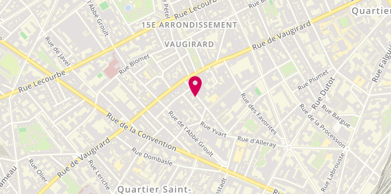 Plan de Momo Kitchen, 8 Rue d'Alleray, 75015 Paris