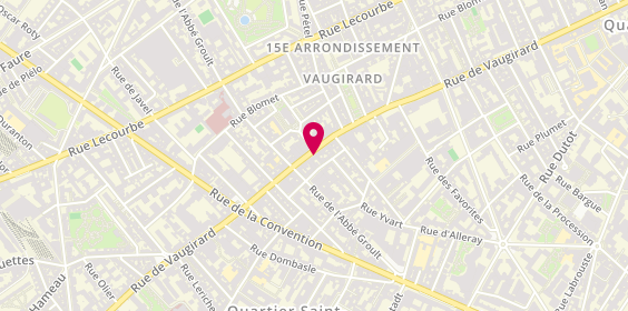Plan de Bubble 15, 313 Rue de Vaugirard, 75015 Paris