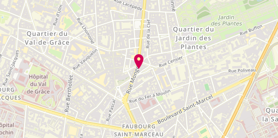 Plan de Monts et Rizières, 105 Rue Monge, 75005 Paris