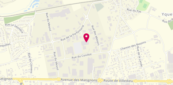 Plan de Burgers N Brothers, 221 Rue du Conillot, 50400 Granville