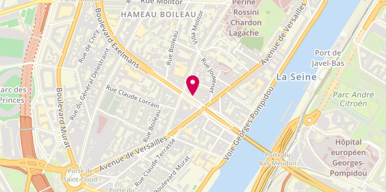 Plan de Pizz America, 32 Boulevard Exelmans, 75016 Paris
