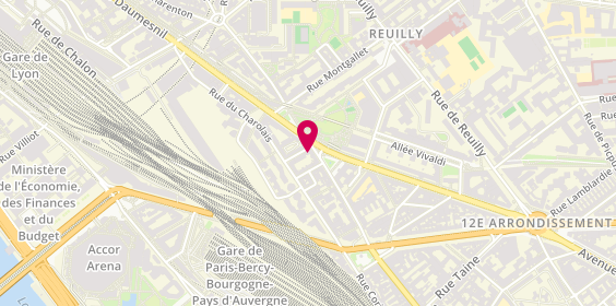 Plan de Domino's Pizza, 204 Rue de Charenton, 75012 Paris