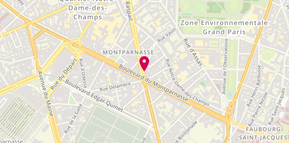 Plan de Brea, 27 Rue Brea, 75006 Paris