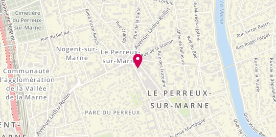 Plan de Christie's Corner, 1 Ter Rue de la Station, 94170 Le Perreux-sur-Marne