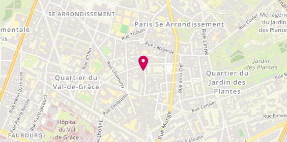 Plan de Au P'tit Grec, 68 Rue Mouffetard, 75005 Paris