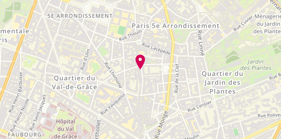 Plan de Creperie Mouffetard Depuis 2007, 64 Rue Mouffetard, 75005 Paris