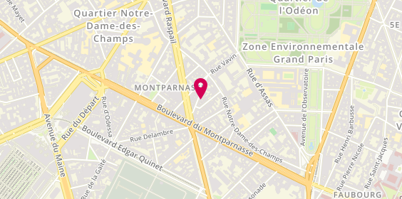 Plan de Chatime, 15 Rue Bréa, 75006 Paris