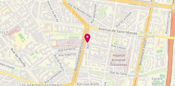 Plan de Le Picotin, 35 Rue Sibuet, 75012 Paris
