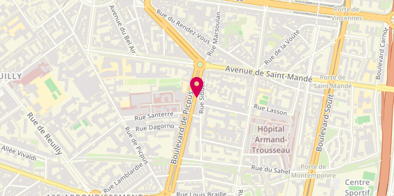 Plan de Le Petit Roméo, 50 Boulevard de Picpus, 75012 Paris