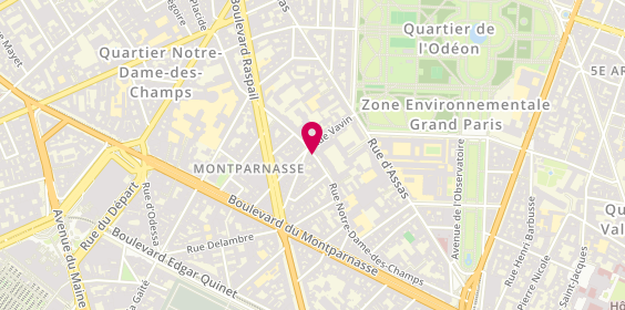 Plan de Ramona, 54 Rue Notre Dame des Champs, 75006 Paris