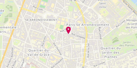 Plan de Amorino, 18 Rue Mouffetard, 75005 Paris