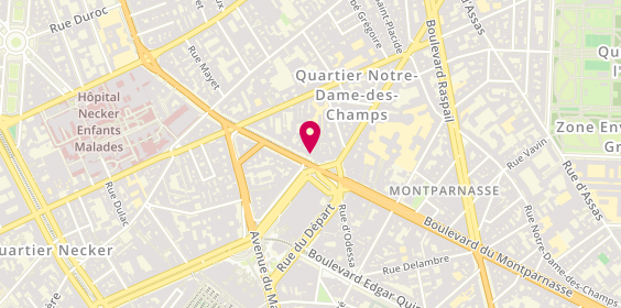 Plan de Crescendo, 57 Boulevard du Montparnasse, 75006 Paris