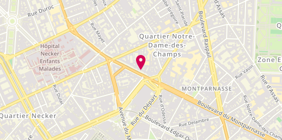 Plan de Lbt, 55 Boulevard Montparnasse, 75006 Paris