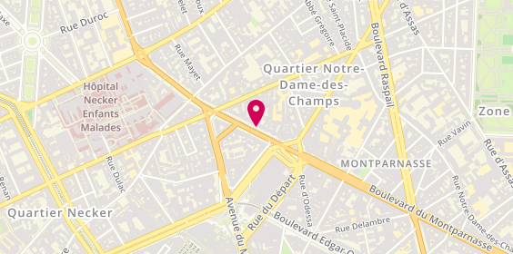 Plan de Bao Bao, 49 Boulevard Montparnasse, 75006 Paris