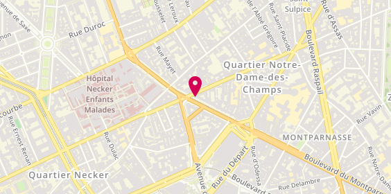 Plan de Nina Sushi, 31 Boulevard du Montparnasse, 75006 Paris