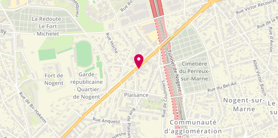 Plan de Pizza Sicilienne, 148 Boulevard de Strasbourg, 94130 Nogent-sur-Marne