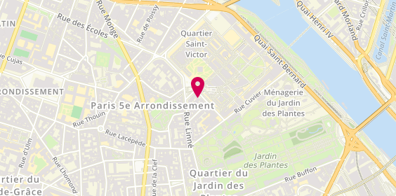 Plan de Casa Di Panini, 17 Rue Jussieu, 75005 Paris