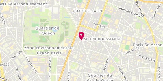 Plan de Buns Paris, 8 Rue Gay Lussac, 75005 Paris