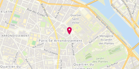 Plan de Chauds Les Sandwiches, 4 Rue des Boulangers, 75005 Paris