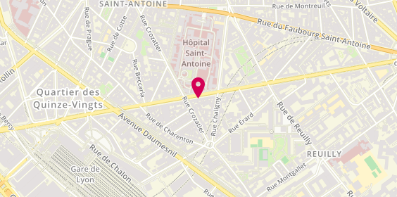 Plan de Hôh Bai, 78 Boulevard Diderot, 75012 Paris