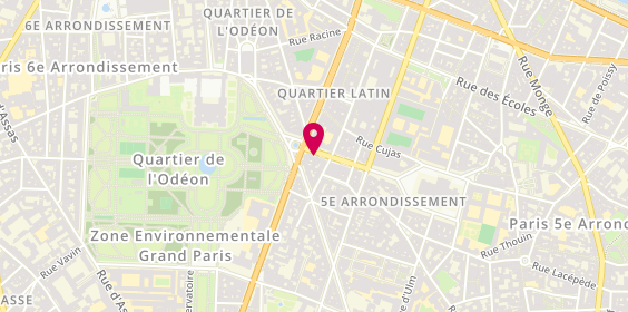 Plan de Columbus Café, 21 Rue Soufflot, 75005 Paris