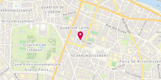 Plan de Pannequet, 11 Rue Cujas, 75005 Paris