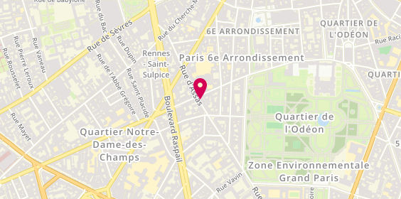 Plan de P Cantine Respectueuse, 25 Rue d'Assas, 75006 Paris