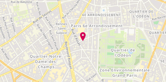 Plan de Bagelstein, 35 Rue de Vaugirard, 75006 Paris