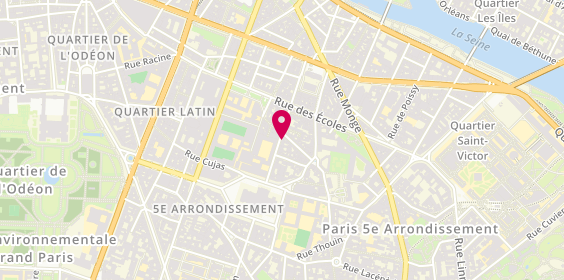 Plan de JOZI BRUNCH Pantheon, 3 Rue Valette, 75005 Paris