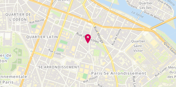 Plan de Les Trublions, 34 Rue de la Montagne Sainte Geneviève, 75005 Paris