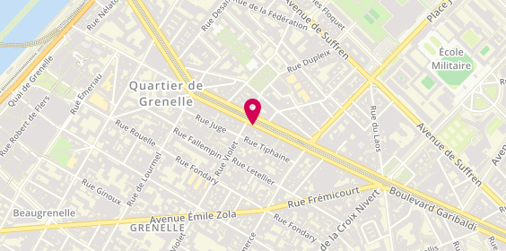 Plan de BCBG | Burger Gourmet Paris 15, 96 Boulevard de Grenelle, 75015 Paris