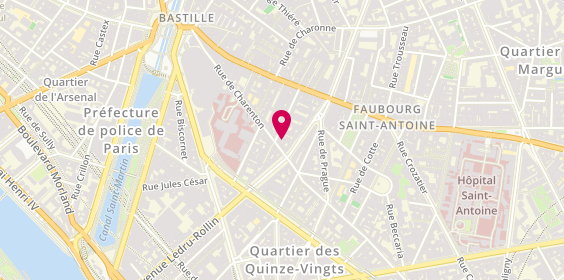 Plan de Cheval de Troie, 71 Rue de Charenton, 75012 Paris
