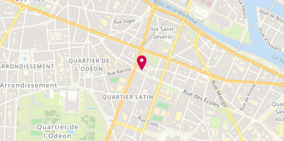 Plan de Le Sorbon, 60 Rue des Écoles, 75005 Paris