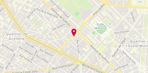 Plan de La Cabane 47, 47 avenue de la Motte-Picquet, 75015 Paris