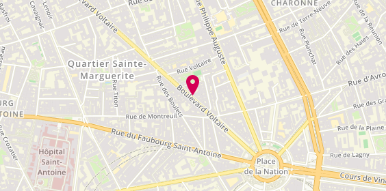 Plan de Mica, 231 Boulevard Voltaire, 75011 Paris