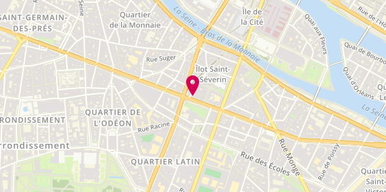 Plan de Mcdonald's, 98 Boulevard Saint-Germain, 75005 Paris