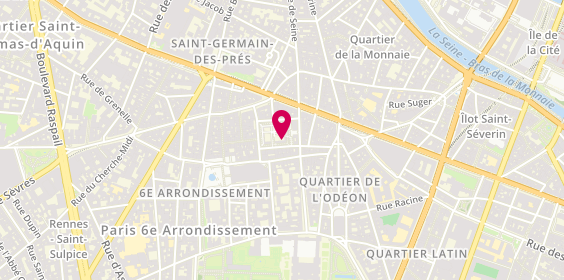 Plan de Restaurant, brunch/traiteur/rotisserie du marché Saint germain, 6 Rue Lobineau, 75006 Paris