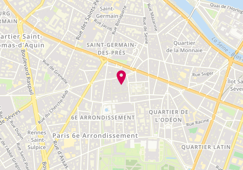 Plan de The Frog & Princess, 9 Rue Princesse, 75006 Paris