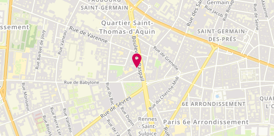 Plan de Hugo & Victor Paris, 40 Boulevard Raspail, 75007 Paris
