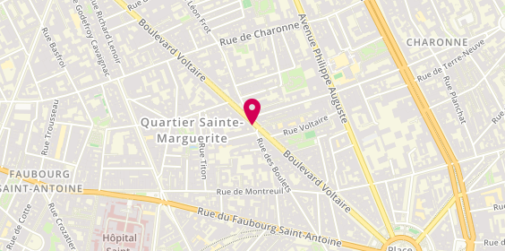 Plan de Gul, 228 Boulevard Voltaire, 75011 Paris