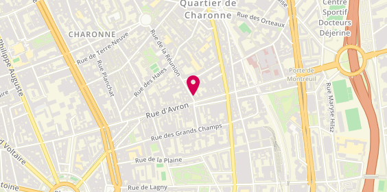 Plan de Antioche, 2 Rue de la Réunion, 75020 Paris