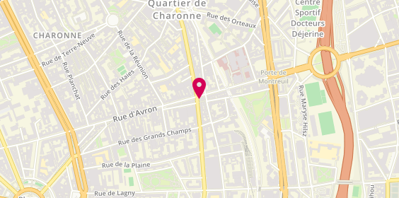 Plan de Satori, 60 Rue des Pyrénées, 75020 Paris