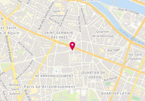 Plan de Seric Inter, 1 Rue Four, 75006 Paris