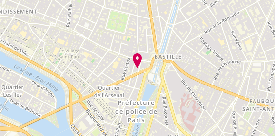 Plan de Fresh Poke, 9 Rue Jacques Coeur, 75004 Paris