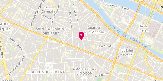 Plan de Blend Hamburger Gourmet, 4 Rue de l'Ancienne Comédie, 75006 Paris