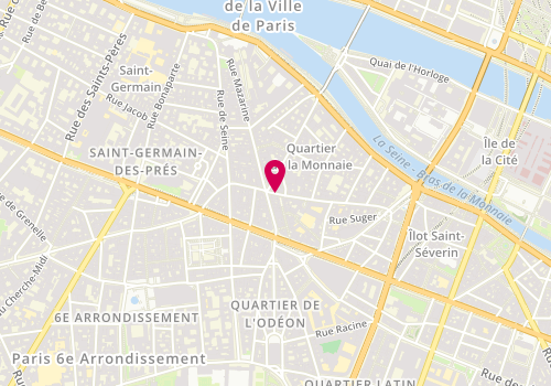Plan de Yf Odeon, 68 Rue Saint Andre des Arts, 75006 Paris