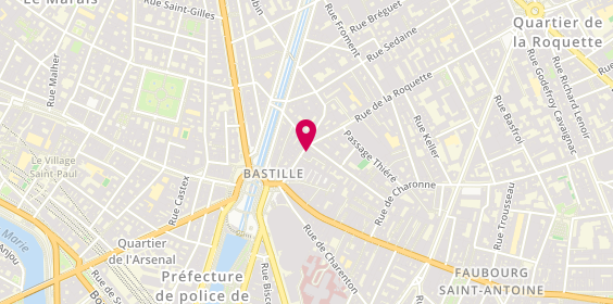 Plan de Au Phénix d'Or, 22 Rue de la Roquette, 75011 Paris