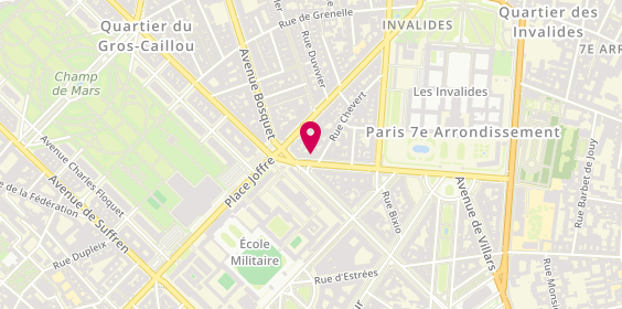 Plan de Tour Food, 24 avenue de Tourville, 75007 Paris