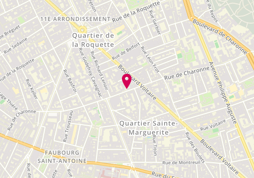 Plan de Mely's, 101 Rue de Charonne, 75011 Paris