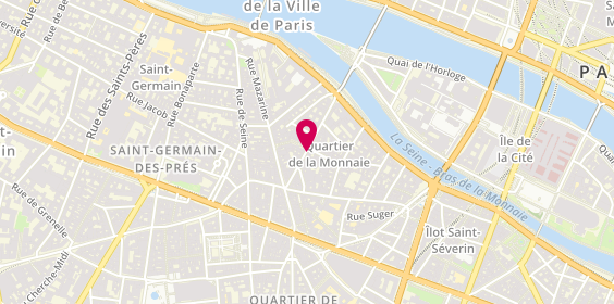 Plan de La Main A la Pate, 35 Rue Dauphine, 75006 Paris
